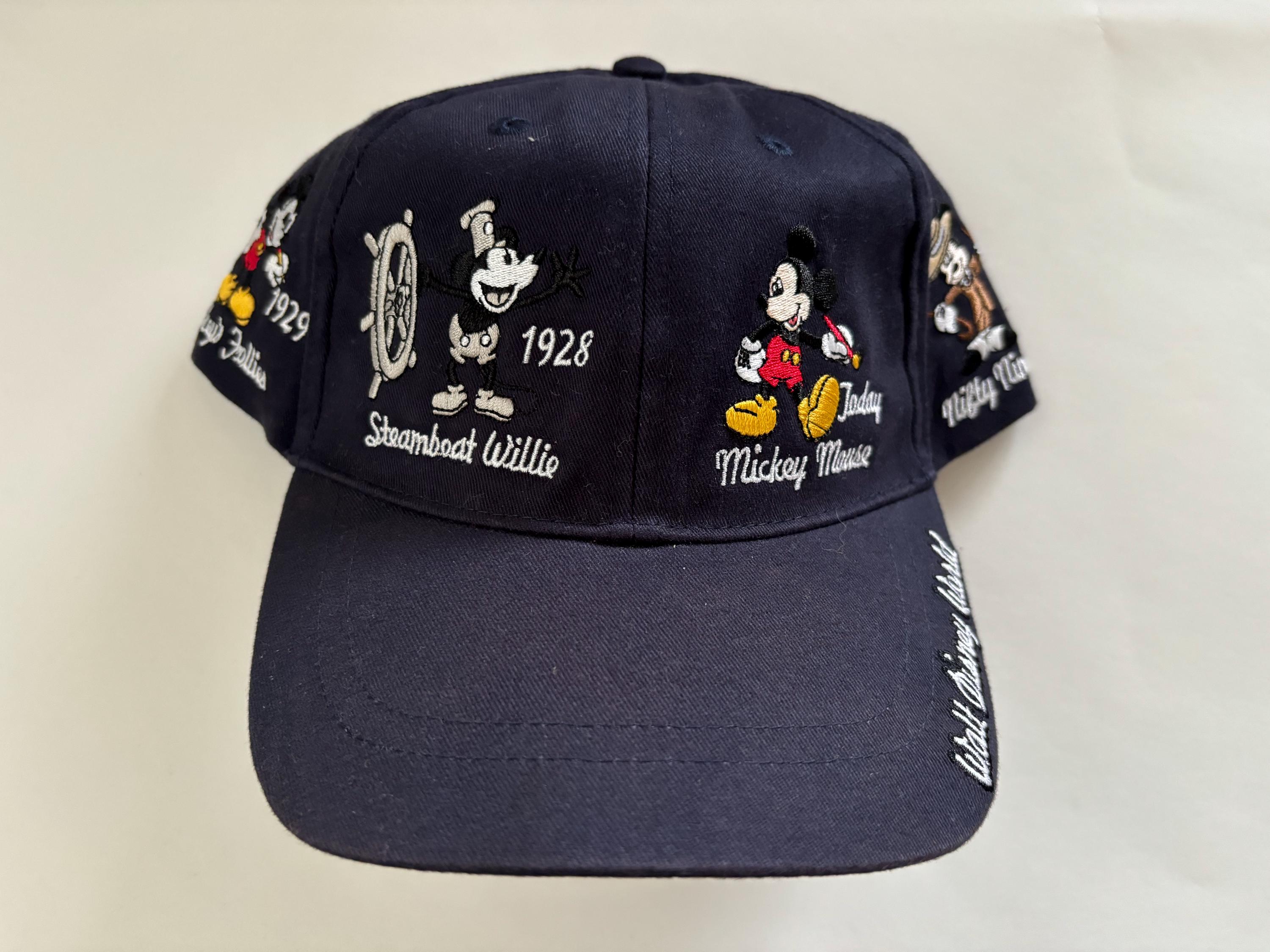 Vintage Y2K Mickey Mouse Strapback Hat by Disney Etsy