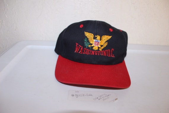 Vintage 90's Washington DC Snapback Hat by KC