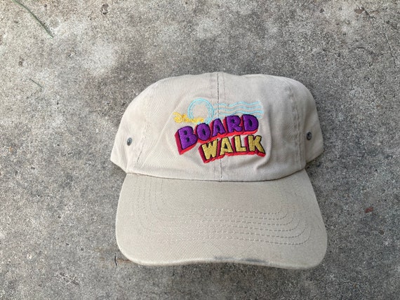 Vintage Y2K Disney Boardwalk Strapback Hat by Bul… - image 1