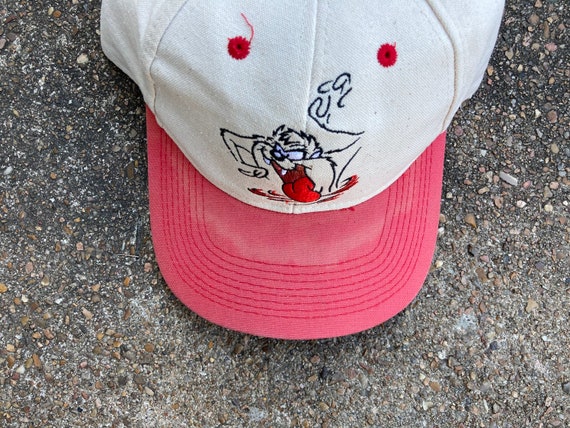 Vintage 90’s Taz Snapback Hat by Looney Tunes - image 2