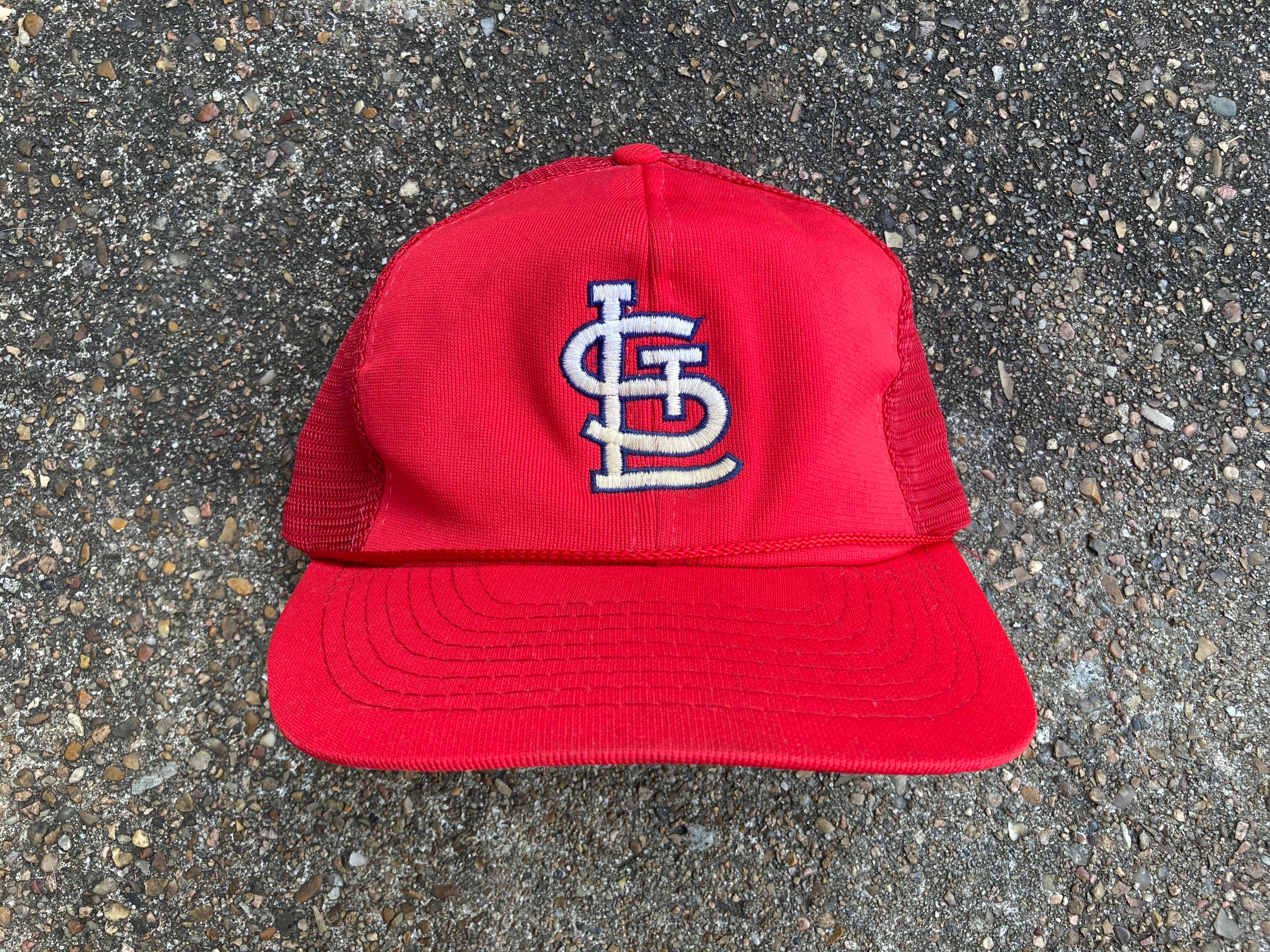 Vintage 90's St Louis Cardinals Meshback Snapback - Etsy