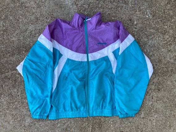 Vintage 90's Adidas Windbreaker Jacket Size M by Adidas - Etsy