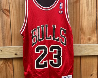 Vintage Nba Chicago Bulls Michael Jordan 23 Champion Usa Basketball Jersey  Uniform Shirt - REVER LAVIE