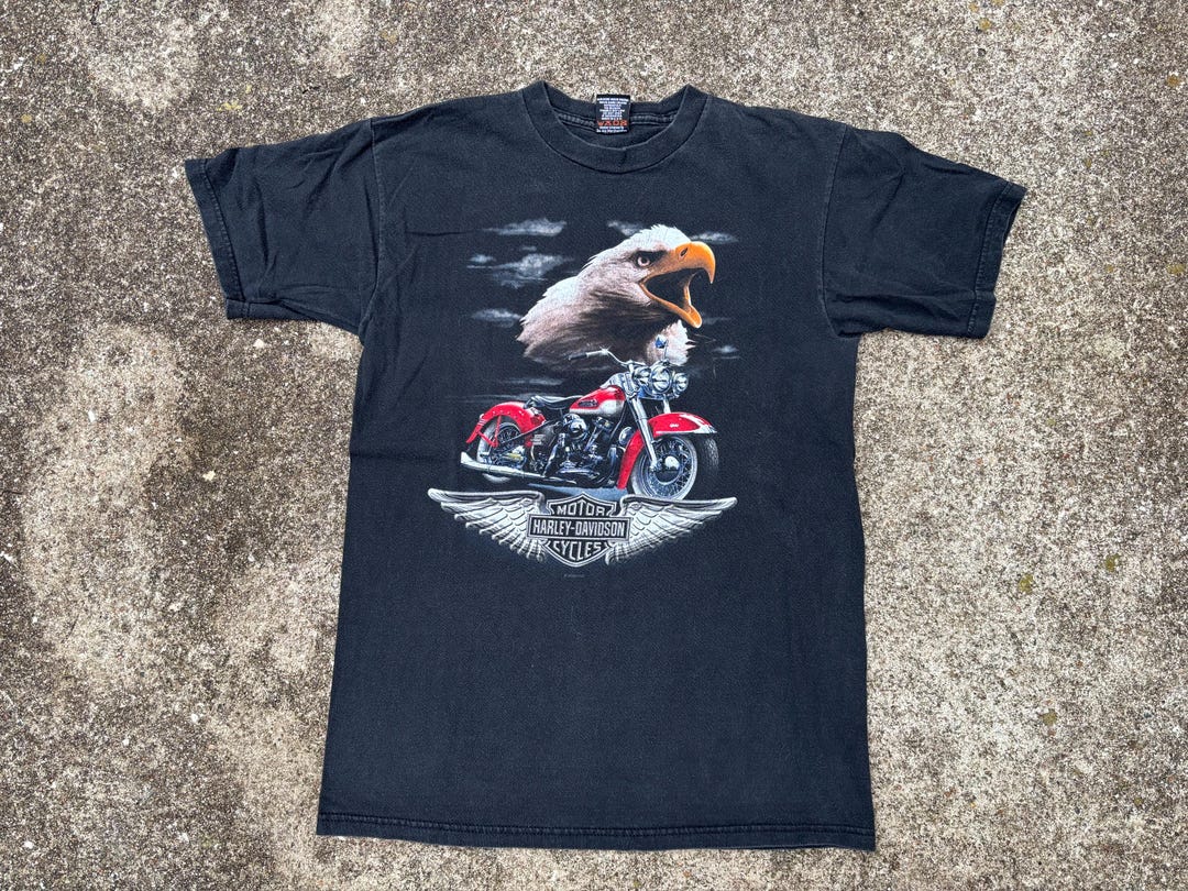 Vintage Y2K Harley Davidson Stockholm Sweden Shirt Size M - Etsy