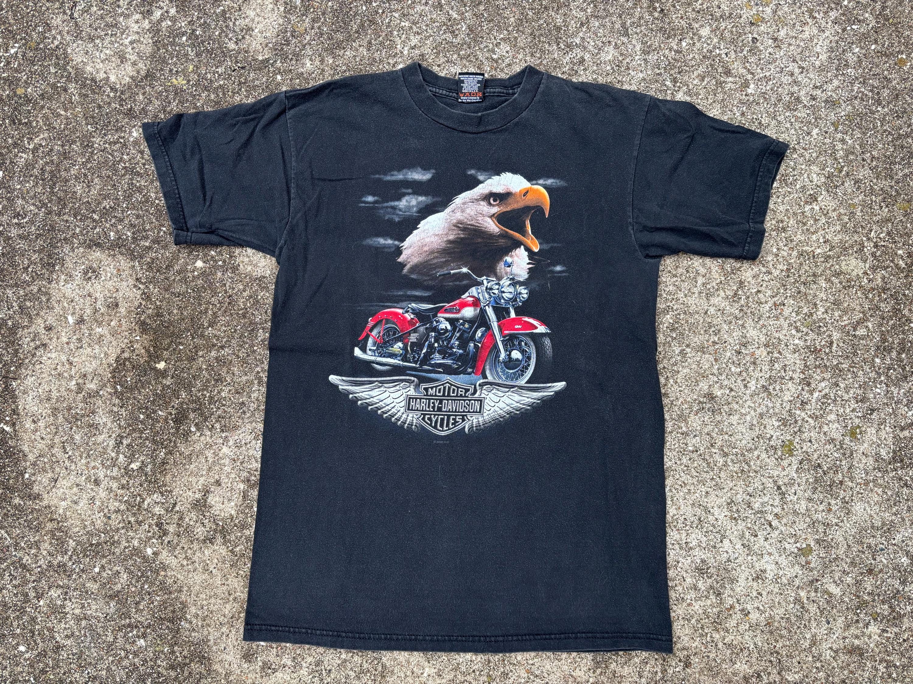 y2k❤️ Harley-Davidson ロゴ 透かし カモ タンクトップ Y2k Harley Davidson - Etsy