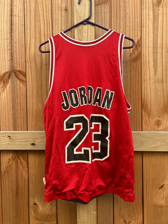 Vintage 90s Chicago Bulls Michael Jordan 23 Reversible Jersey 