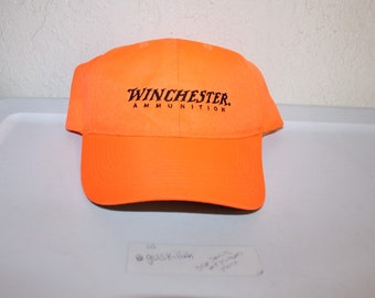 Vintage 90's Winchester Ammunition Strapback Hat by Kati