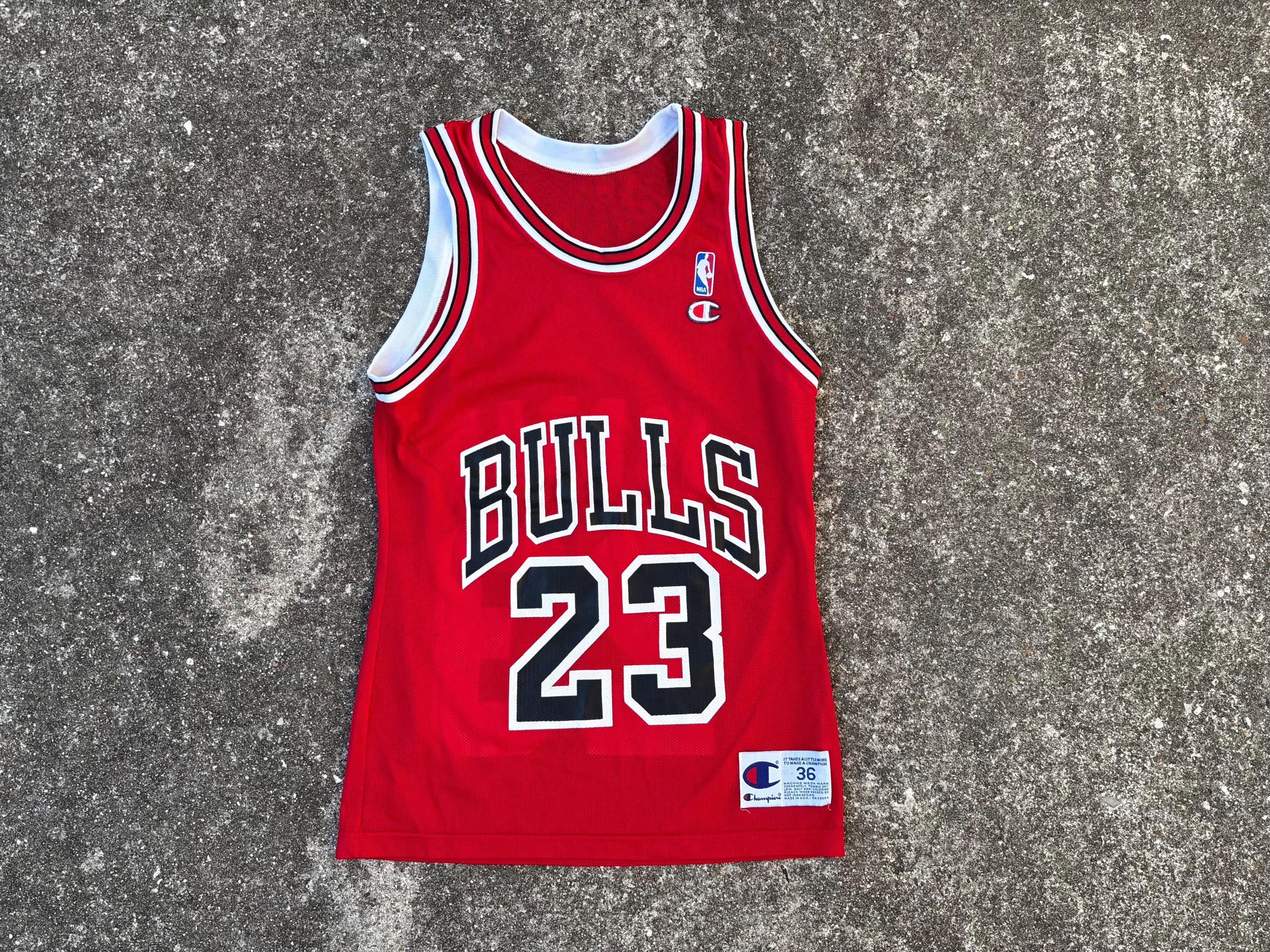 Vintage 90s Chicago Bulls Jersey Size 36 by Champion - Etsy