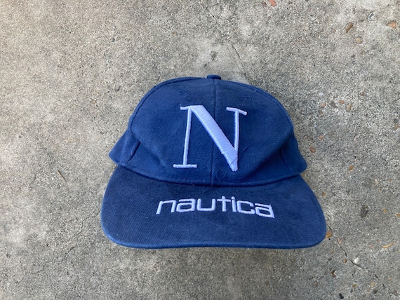 Vintage 90’s Nautica Strapback Hat by Nautica - image 1