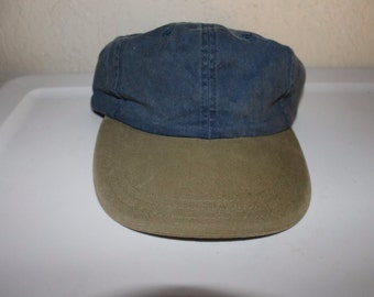 Vintage 90's Blank Dad Hat Strapback by Falcon