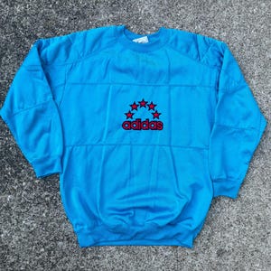 Vintage 80s Adidas Crewneck Sweater