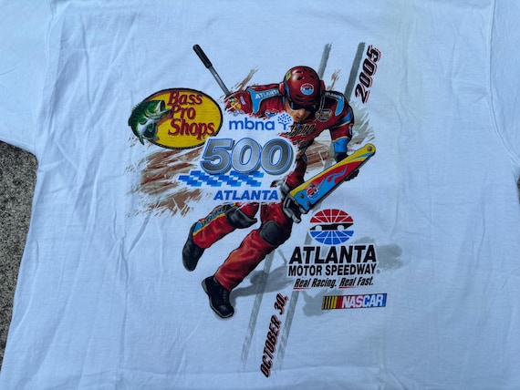 Vintage 2005 Bass Pro Shop Atlanta Speedway Shirt Size XL - Etsy
