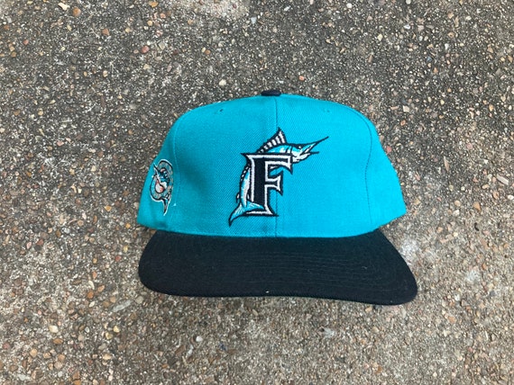 Vintage 90s Florida Marlins Snapback by 
