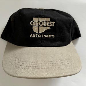 Vintage 90s Car Quest Auto Parts SnapBack Hat by AmeriCap