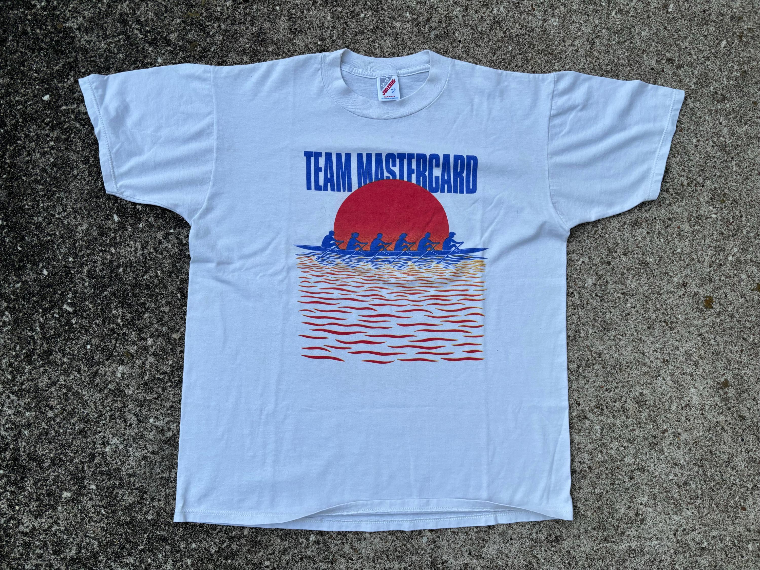 Vintage 90s Mastercard University Shirt Size L by Jerzees - Etsy