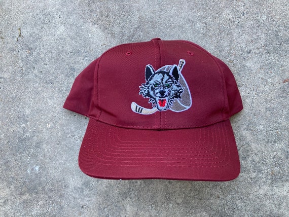 Vintage 90s Chicago Wolves Snapback by Nissun - Etsy