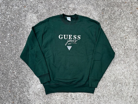 Vintage 90s Guess Jeans USA Sweatshirt Size Large - Etsy