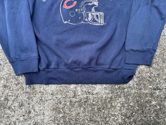 Vintage 80s Chicago Bears Sweatshirt Size Large b… - image 5