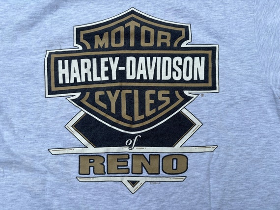 Vintage 1998 Harley Davidson Reno NV Shirt Size M - image 2