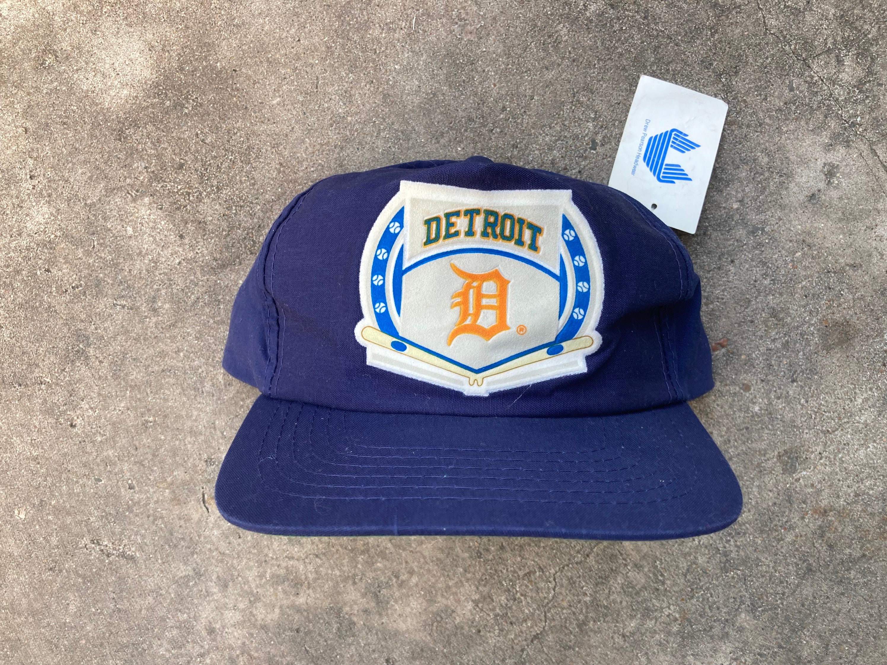 Accessoires Hoeden & petten Honkbal Vintage 90s Drew Pearson Graffiti Bubble NFL Detroit Lions Snapback Hat Cap & truckerspetten 