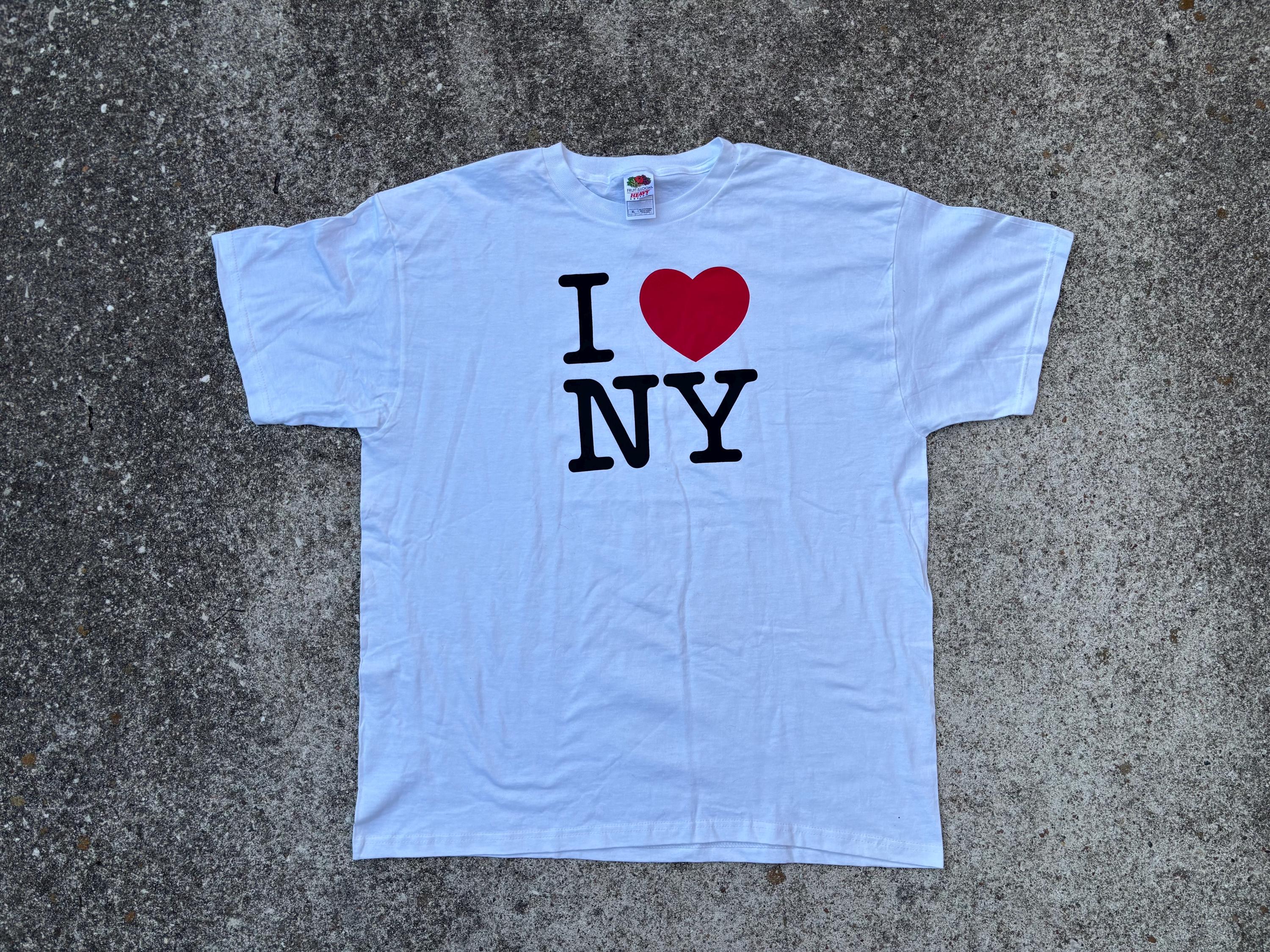 I LOVE NY / Fruit of the Loom Tシャツ 90