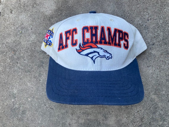 Vintage 90’s AFC Champs Denver Broncos Snapback b… - image 1