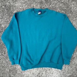 Vintage 90’s Green Blank Sweatshirt Size XL by Honors