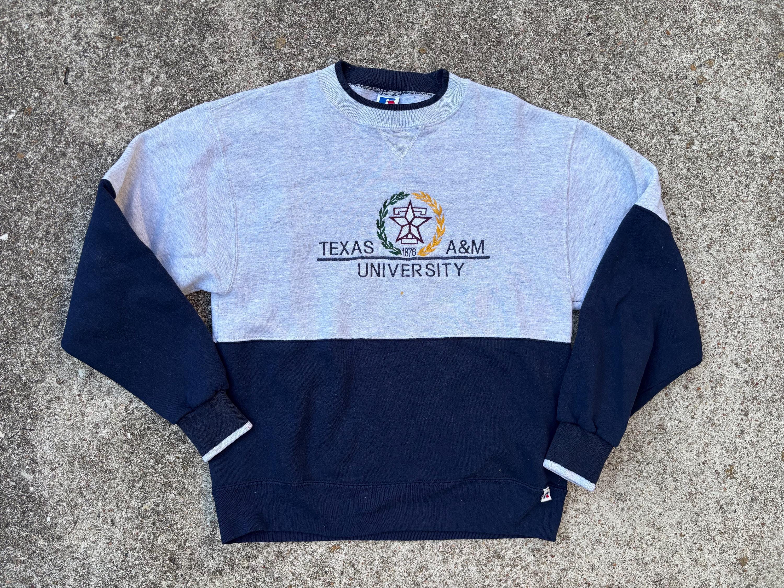 Vintage 90s Texas A&M Aggies Sweatshirt Size M by Russell Athletic