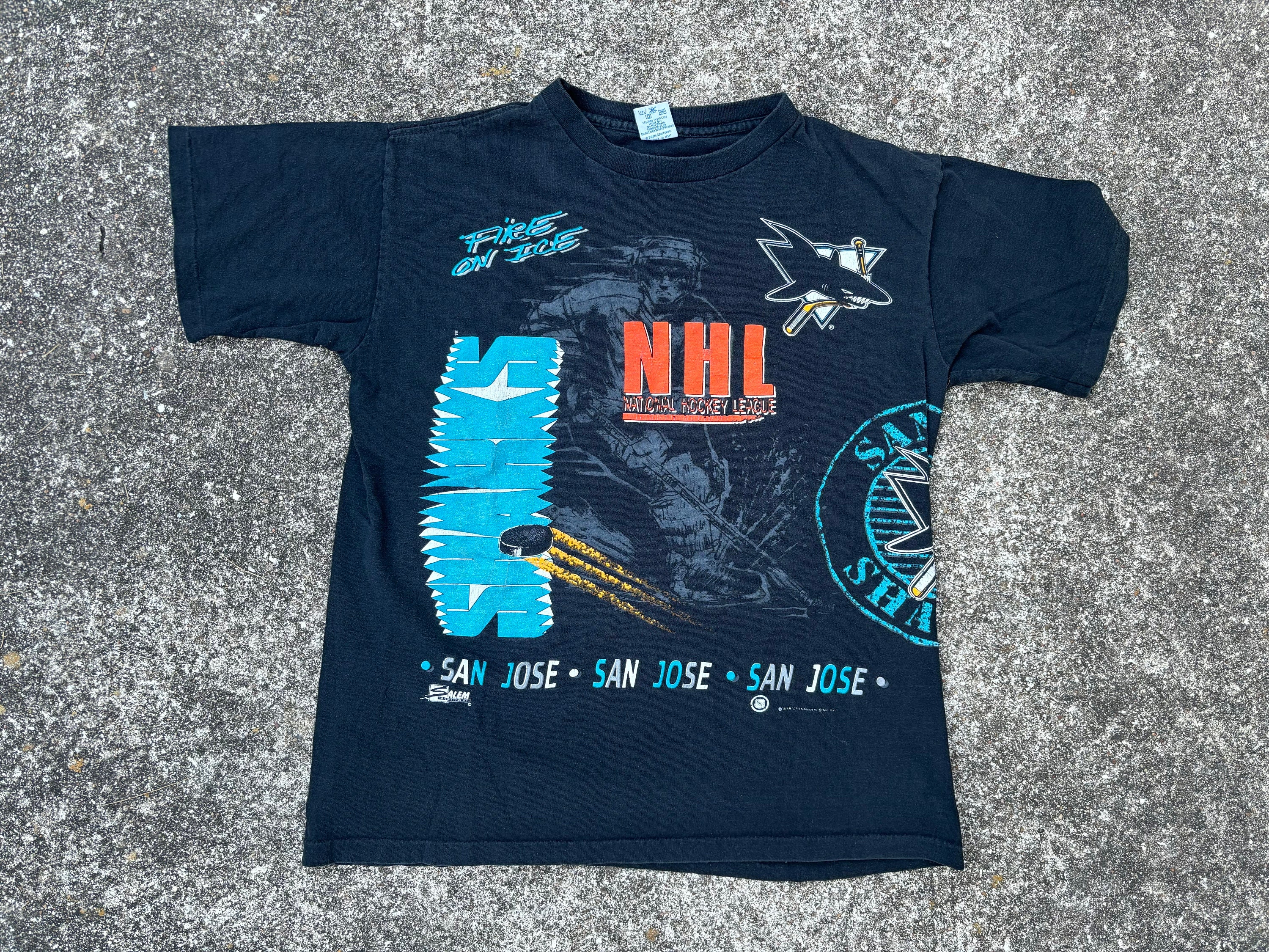 VTG 90s NBA LA LOS ANGELES LAKERS 1992 SALEM SPORTSWEAR T