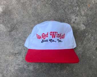 Vintage 90’s Red Wing Boat Company Strapback Hat by Otto Cap