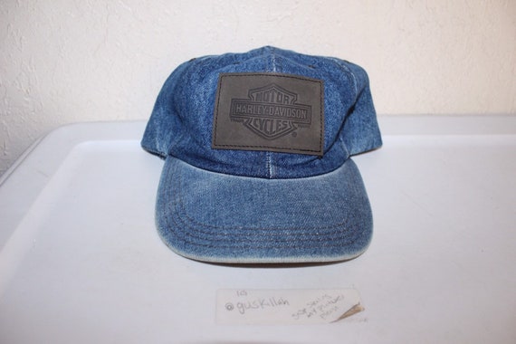 Vintage 90's Harley Davidson Strapback Hat by Harl