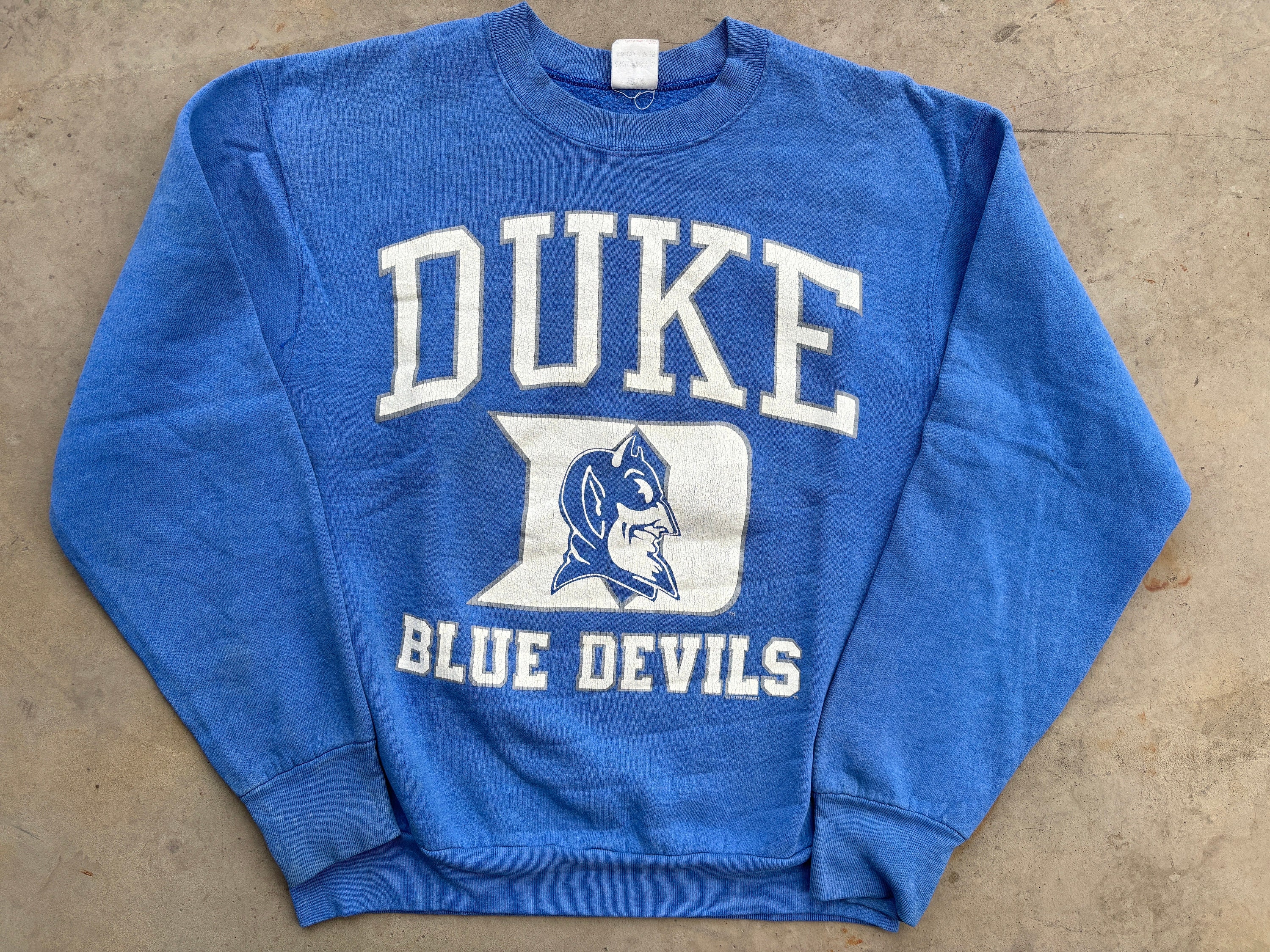 Duke university vintage sweatshirt hot sale
