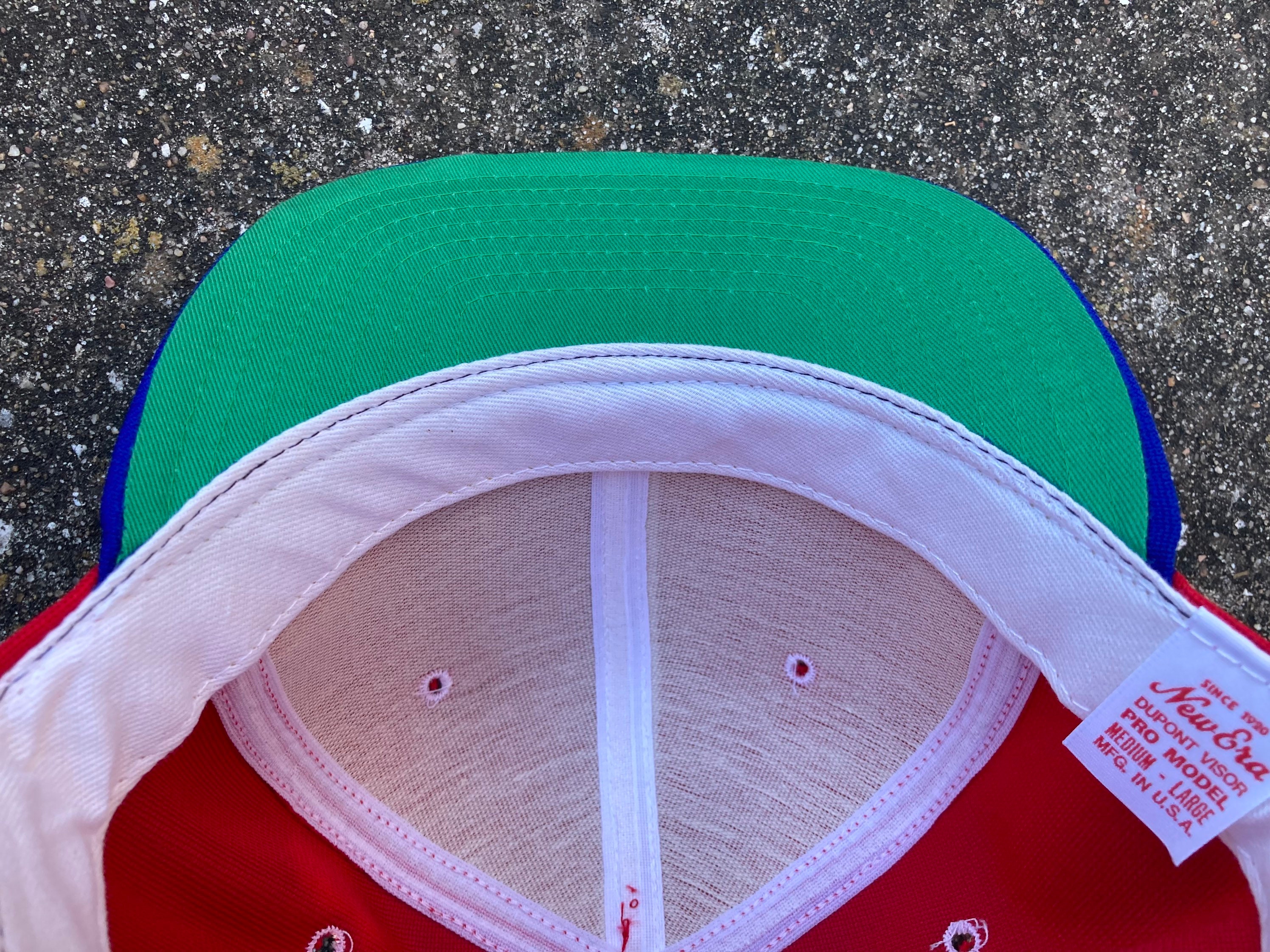 Vintage 80's Blank Red/blue Custom Snapback Size M-L by New Era - Etsy