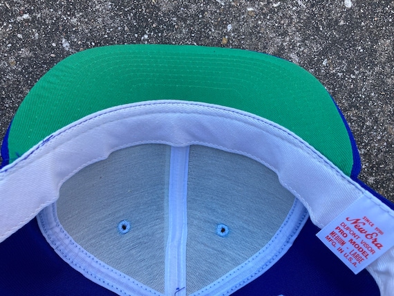 ヴィンテージ 90 年代 ブランク ブルー カスタム スナップバック