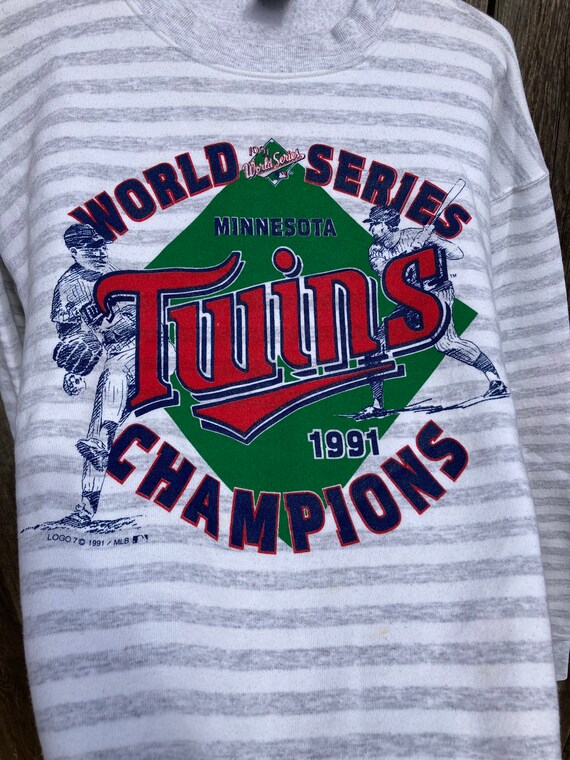 Vintage Minnesota Twins 1991 World Series Champio… - image 2