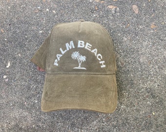 Vintage Y2K Palm Beach Florida Snapback by Fahrenheit