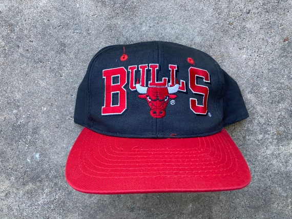 Vintage 90’s Chicago Bulls Snapback by Montgomery… - image 1