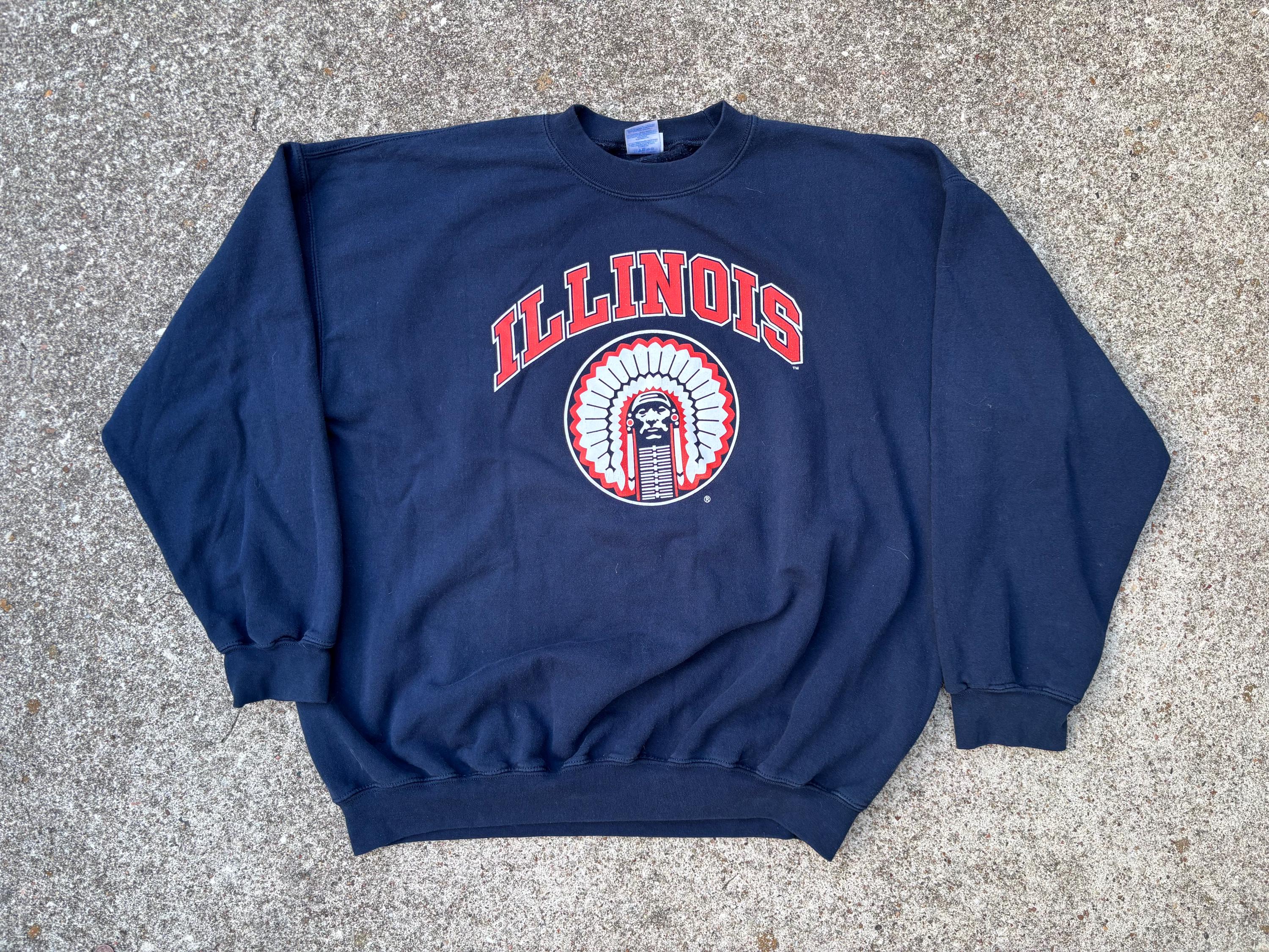 University of illinois vintage sweatshirt - Etsy 日本