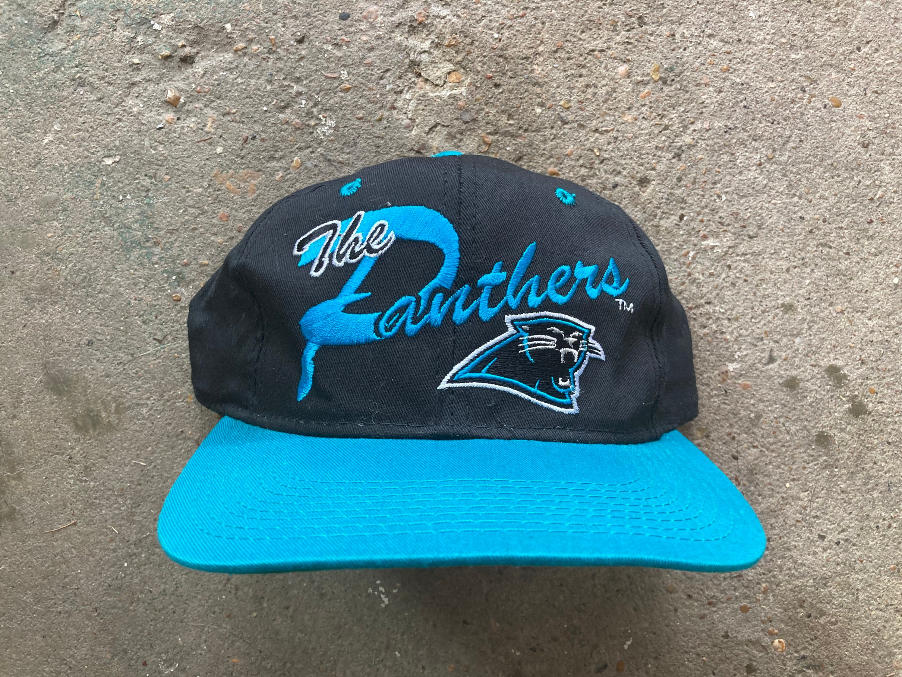 Vintage 90s Carolina Panthers Snapback 