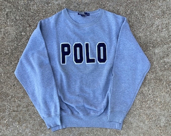 Vintage 90’s Polo Crewneck Sweatshirt Size M by Ralph Lauren