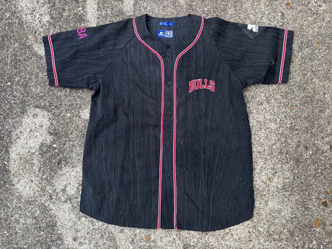 Maillot Vintage Chicago Bulls 90s – Michael Jordan, Starter, Taille L