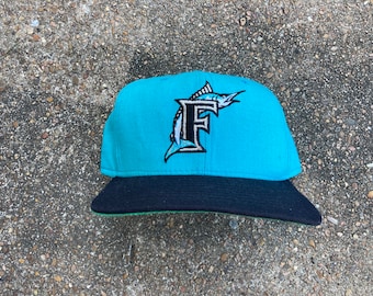 Vintage 90’s Florida Marlins Snapback by New Era