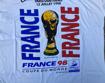 Transfert patch Coq FRANCE 1998 Finale Coupe du monde maillot