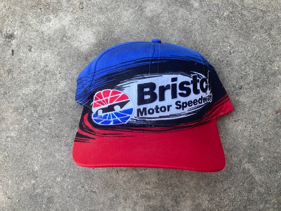 Vintage 90’s Bristol Motor Speedway Snapback Hat … - image 1