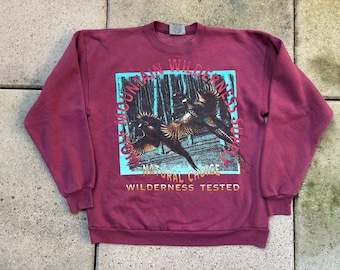 Vintage 90s Wolf Mountain Wilderness Supply Size L by Wolf Supply