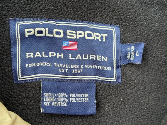 Vintage 90s Polo Sport Bomber Jacket Size L - image 3
