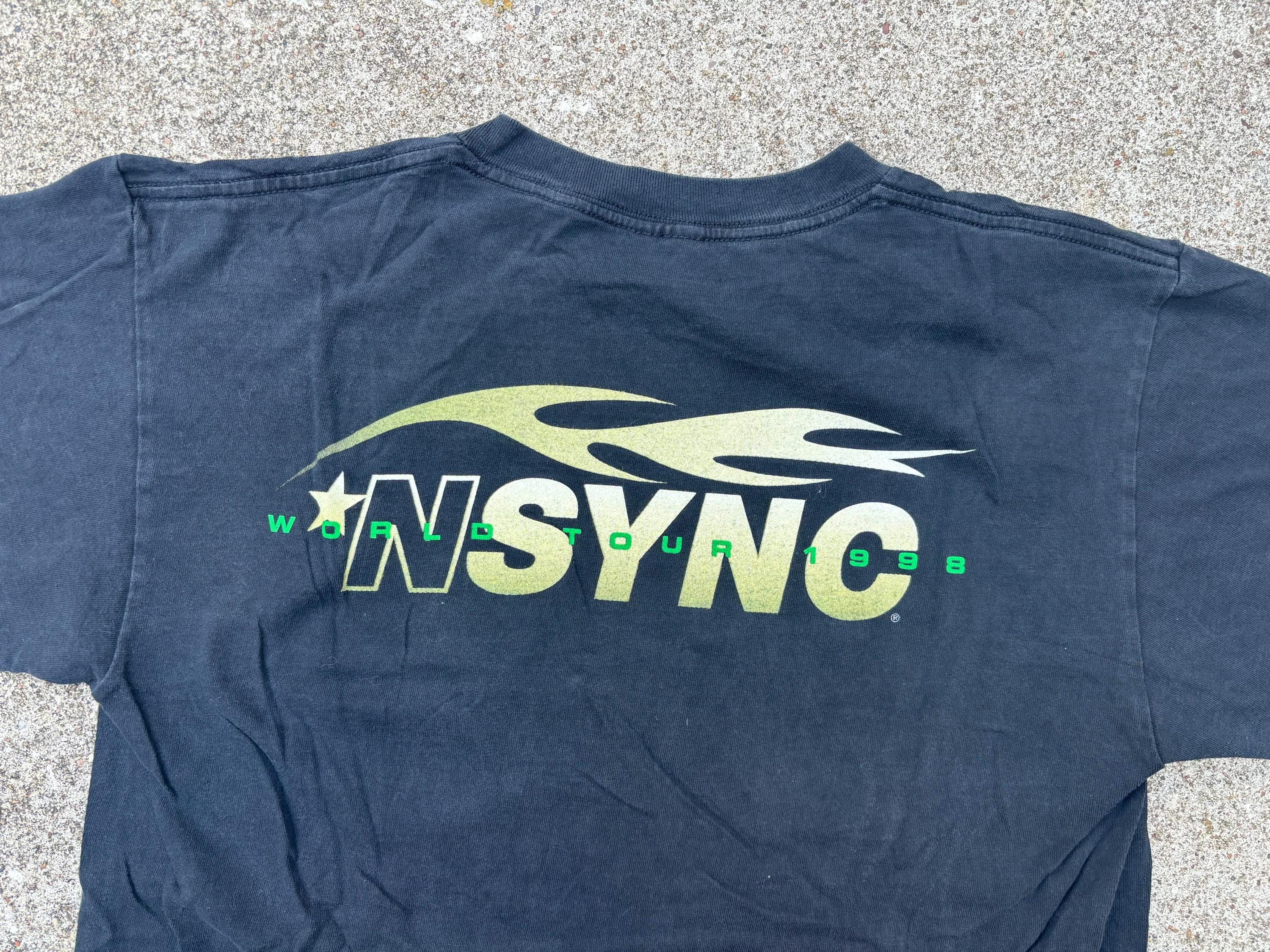 Vintage 1998 NSYNC World Tour Shirt - Etsy