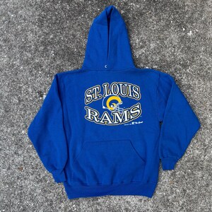 Vintage 90’s St Louis Rams Hoodue Size M by The Game