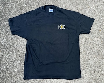 Vtg 90s Harley Davidson Owners Group T-shirt Black L Monroe County