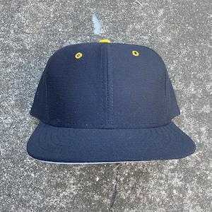 Vintage 90’s Blank Black Custom Snapback Size S-M by New Era